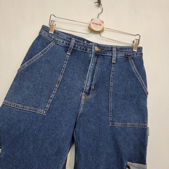 Hollister Ultra High Rise Dad Jean Vintage Stretch 31 - Picture 5 of 11